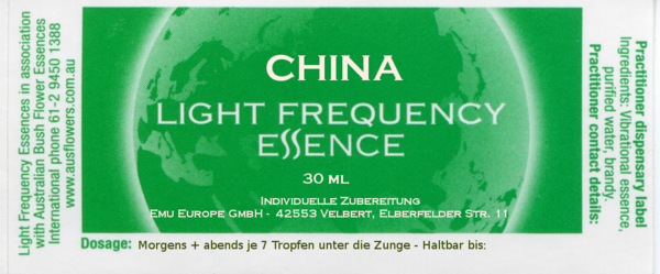 Lichtfrequenz Essence China